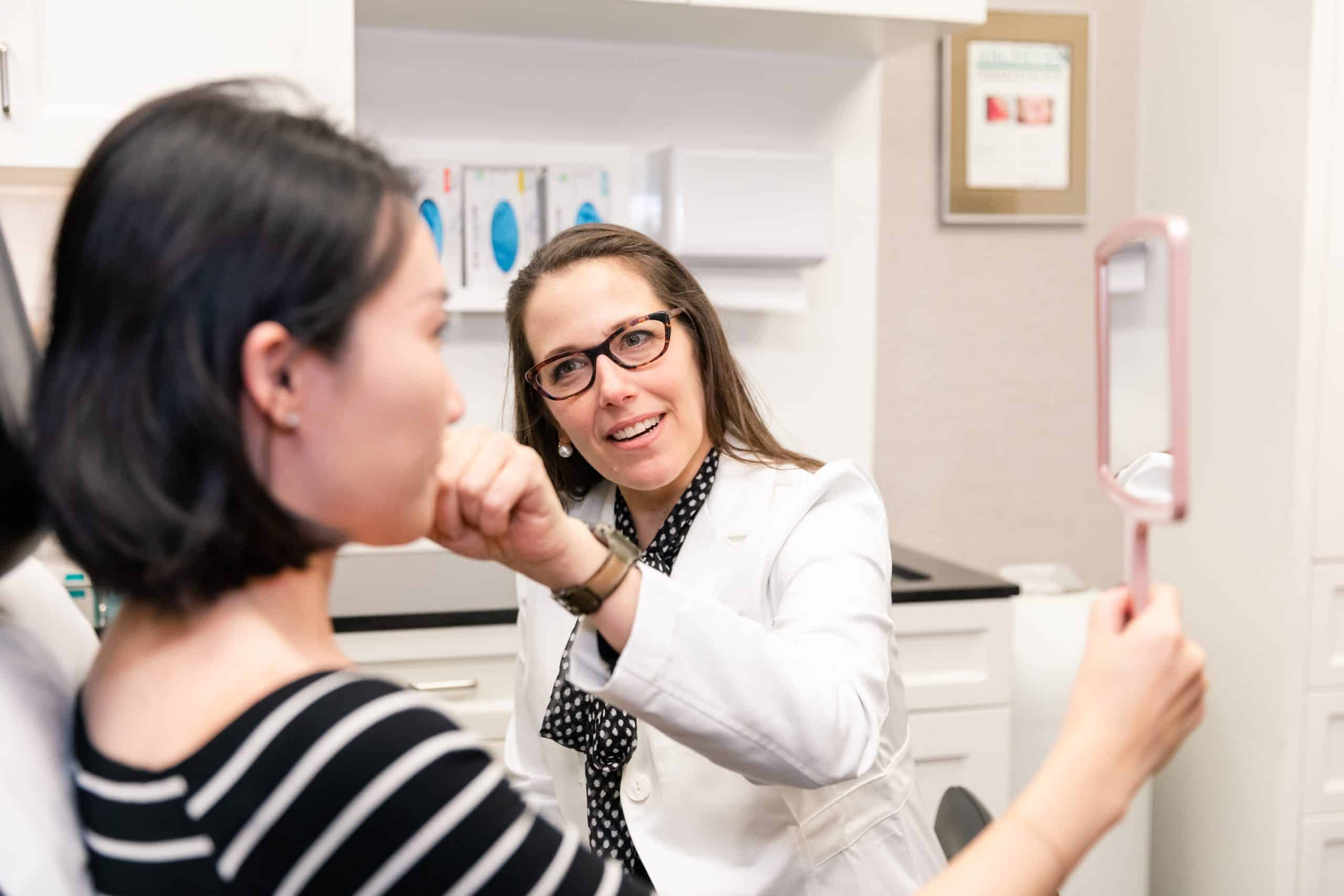 lsscny-nyc-careers-krant dermatology specialist with a patient